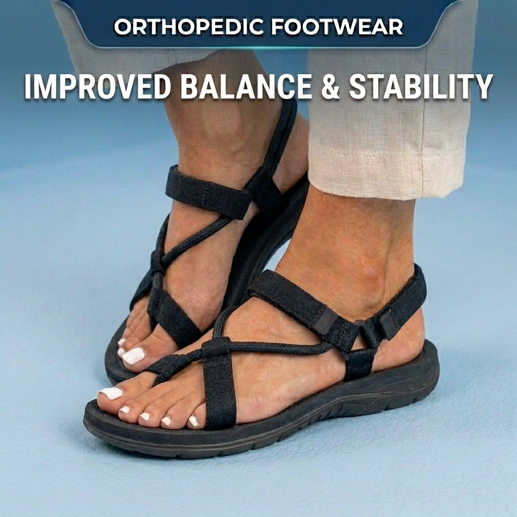 Graceful Orthopedic Sandals for Modern Look