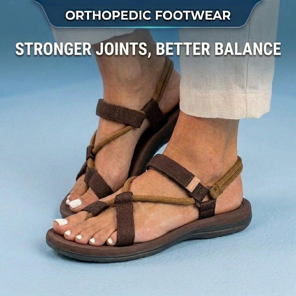 Graceful Orthopedic Sandals for Modern Look