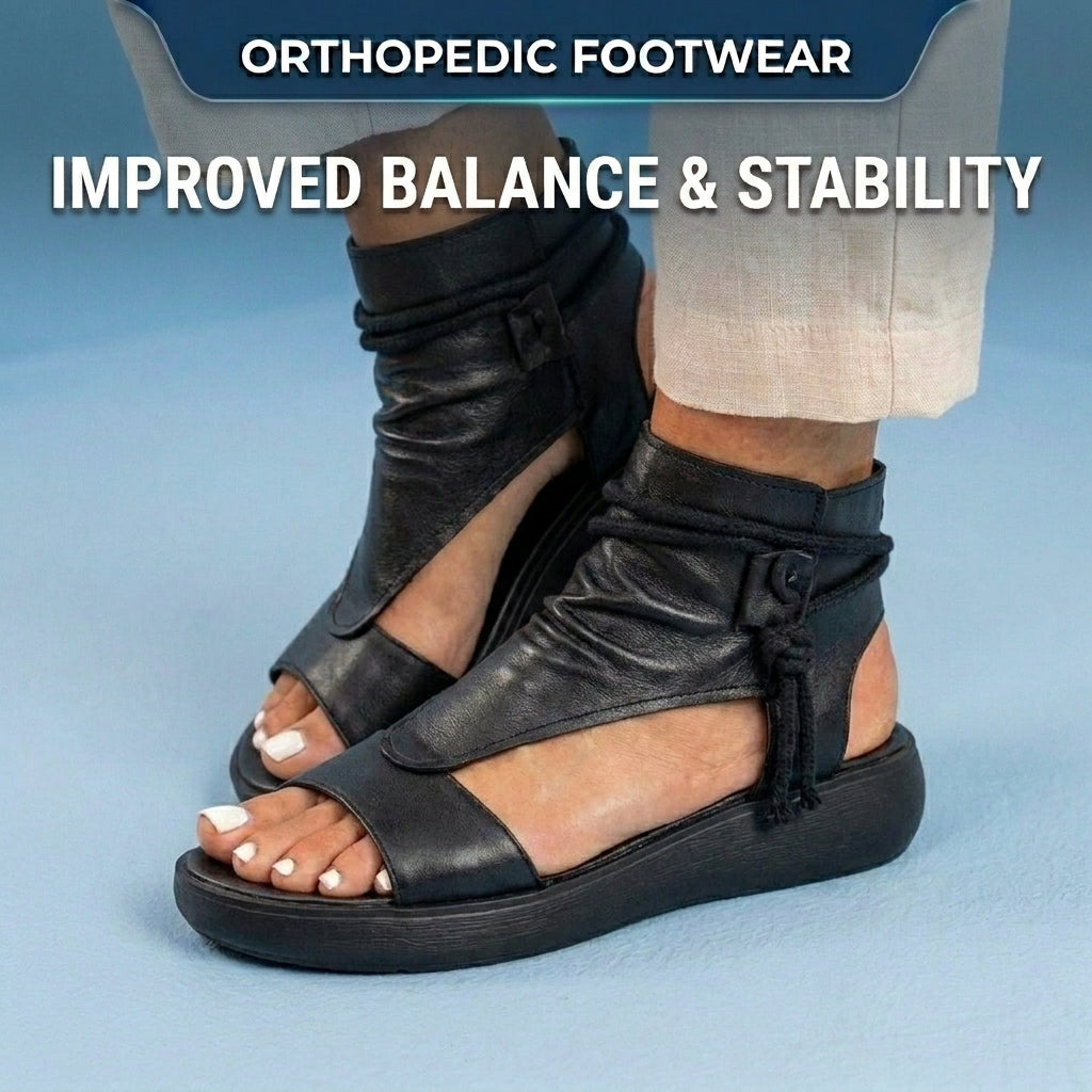 Classic Orthopedic Boots with Timeless Style