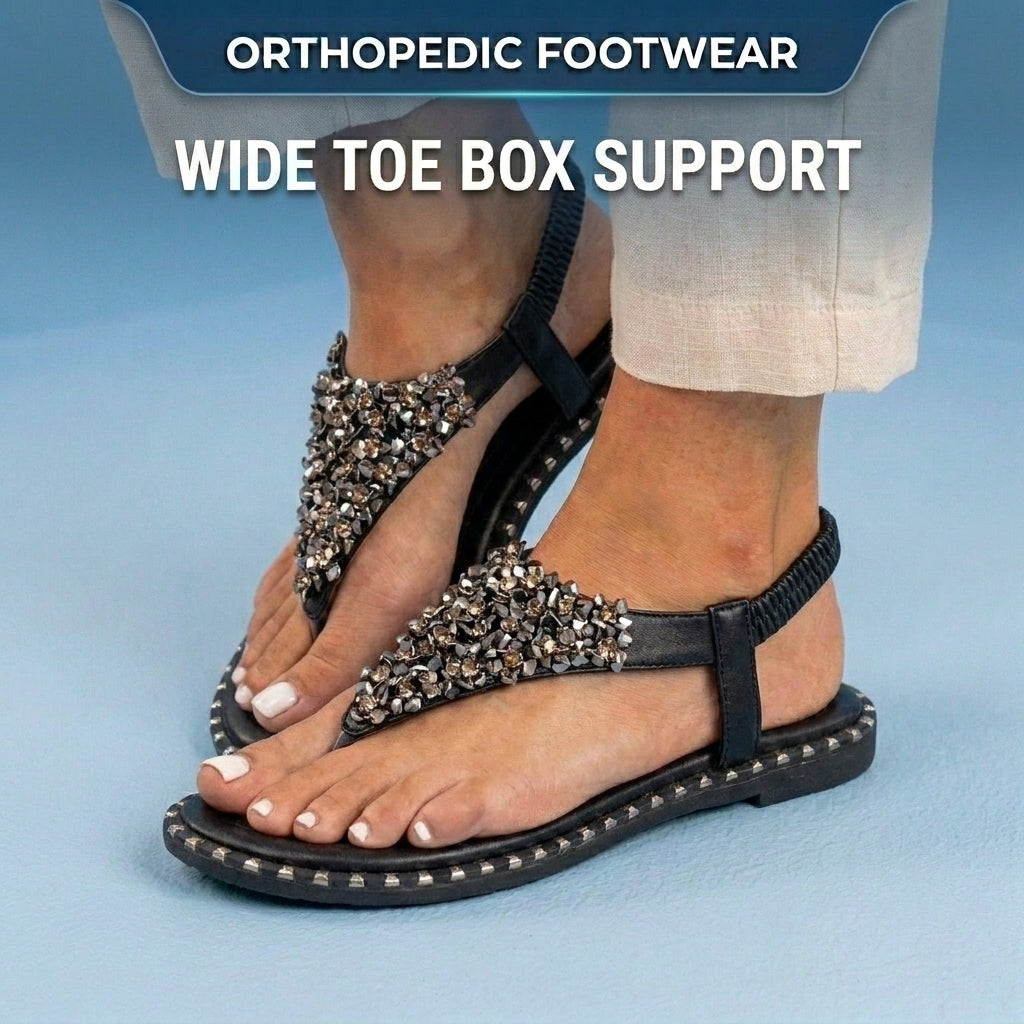Classic Orthopedic Sandals with Timeless Style