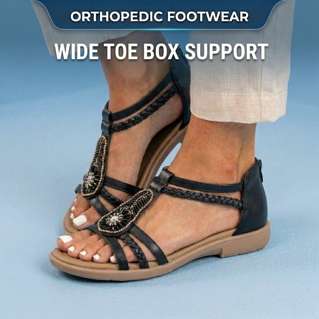 Graceful Orthopedic Sandals for Modern Look