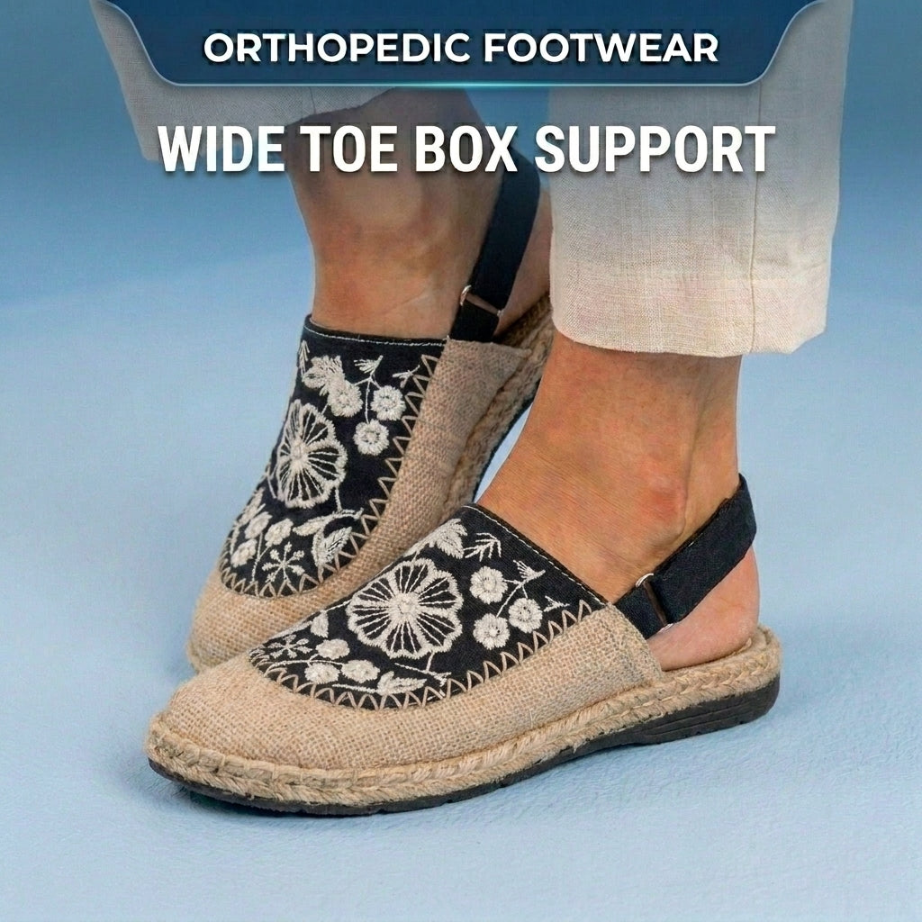 Classic Orthopedic Sandals with Timeless Style