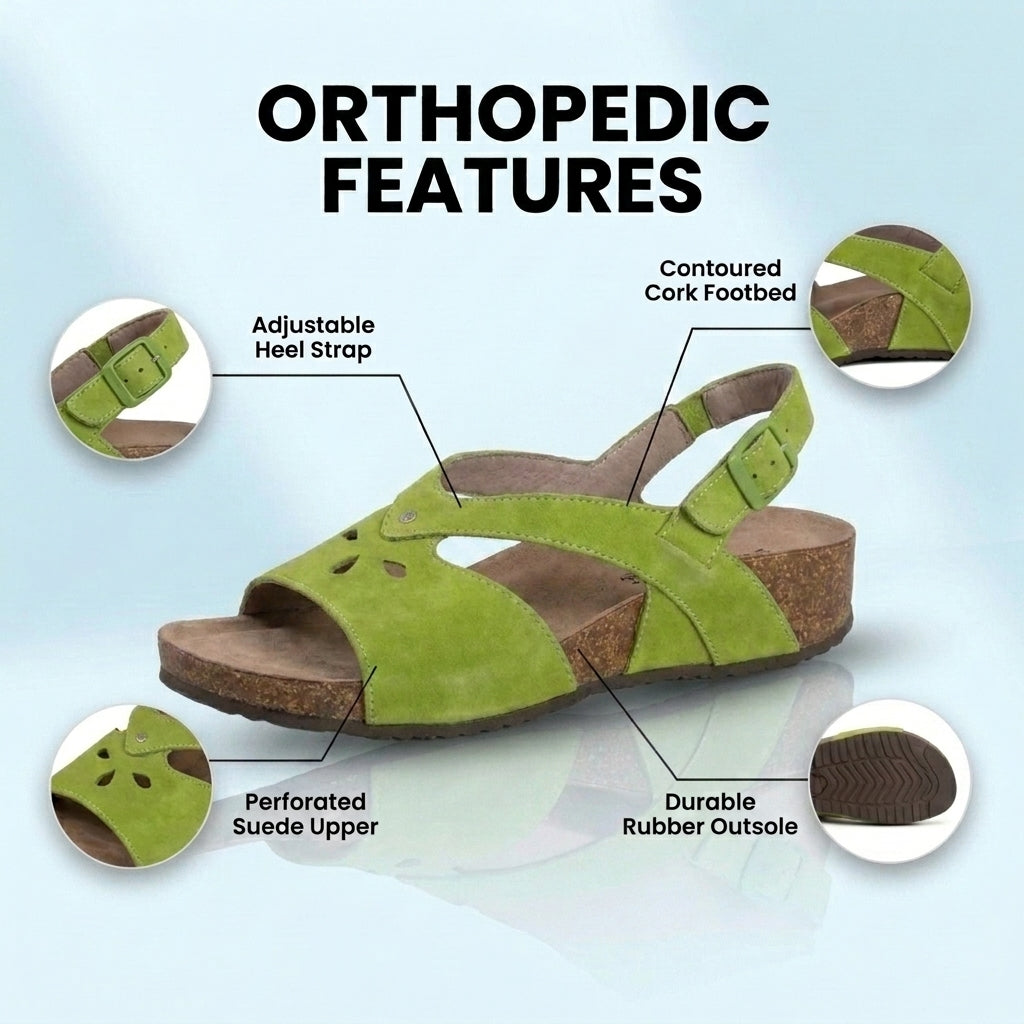 Classic Orthopedic Sandals with Timeless Style