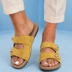 Velcro [yellow] golden bean style